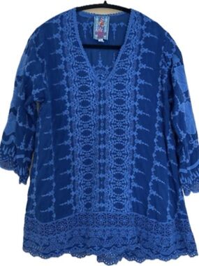 Johnny Was Embroidered Hakaru Tunic